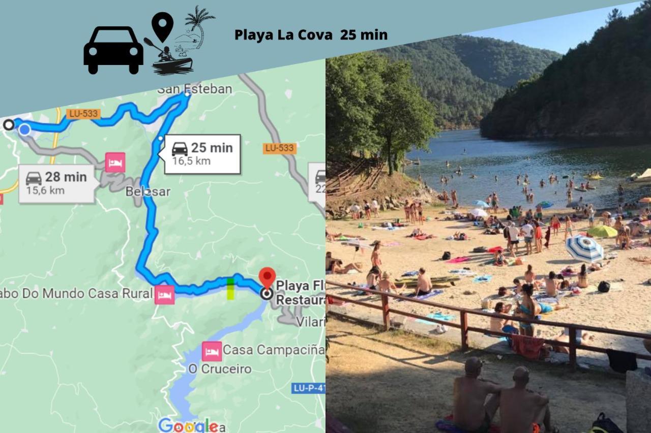 Ideal Turismo Ribeira Sacra Чантада Экстерьер фото